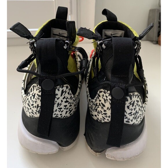 Nike Air Presto Mid x Acronym Men's 11 Dynamic Yellow 2018 - Picture 4 of 8